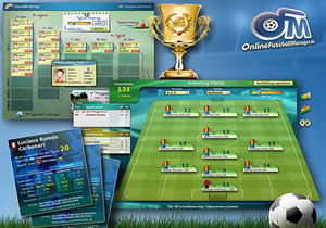 Online Fussball Manager Aufstellung